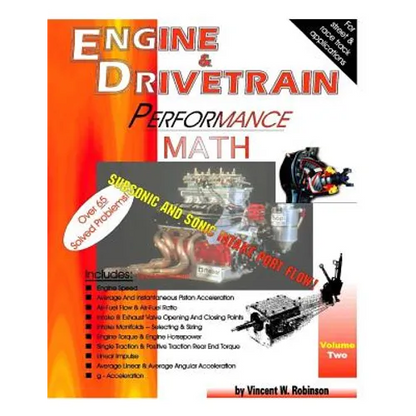 Engine & Drivetrain Performance Math (Volume Two) - Paperback