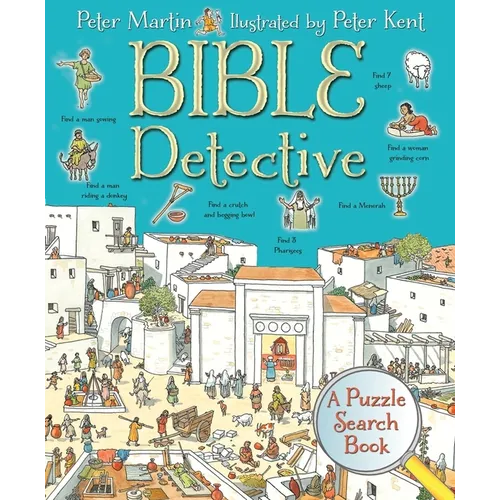 Bible Detective: A Puzzle Search Book - Hardcover