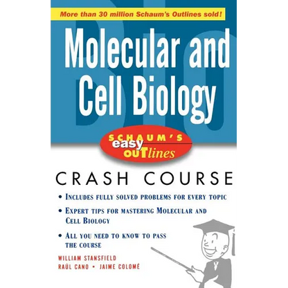 Schaum's Easy Outlines Molecular and Cell Biology: Based on Schaum's Outline of Theory and Problems of Molecular and Cell Biology - Paperback