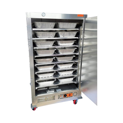 Large Electric Commercial Food Warmer Holding Cabinet For 16 Full Size Pans [Pans Not Included] (SAK30279)