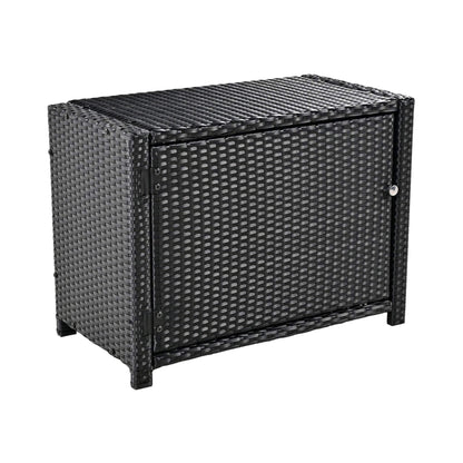 Alora Large Outdoor Quadrilateral Spa Surround Rattan Sectional Sofa Set With Storage Compartments (SAK80217)