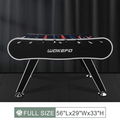 Large 56-Inch Premium Full-Size Soccer Foosball Game Table (SAK96312)