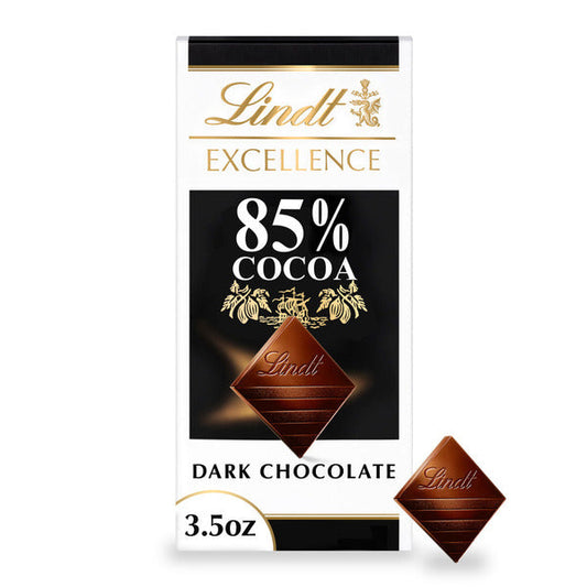 Lindt Excellence 85% Cocoa Dark Chocolate Candy Bar