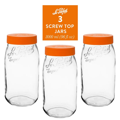 Le Parfait Screw Top Jars