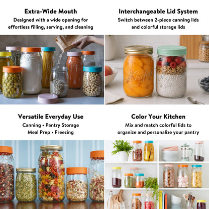 Le Parfait Screw Top Jars