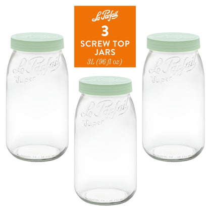 Le Parfait Screw Top Jars