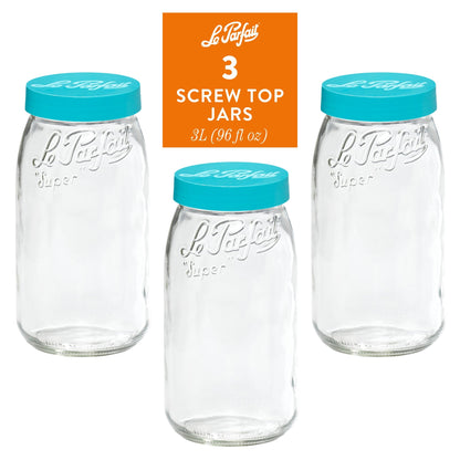 Le Parfait Screw Top Jars