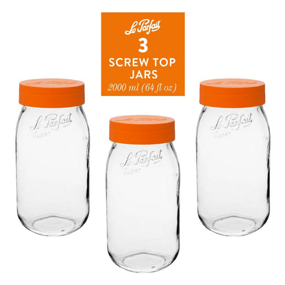 Le Parfait Screw Top Jars