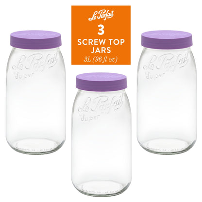 Le Parfait Screw Top Jars