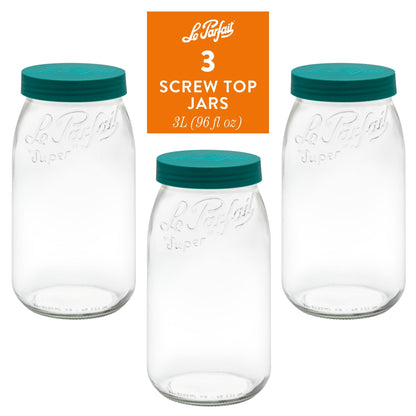 Le Parfait Screw Top Jars