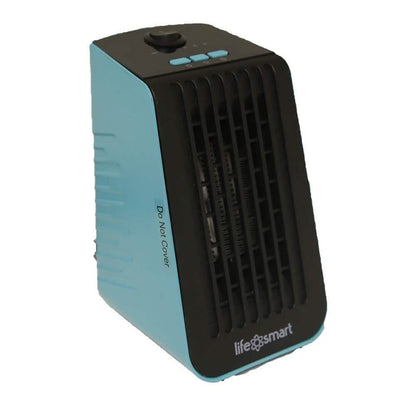 Life Smart Desktop Personal Heater & Fan - Assorted Colors