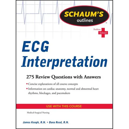 Schaum's Outline of ECG Interpretation - Paperback