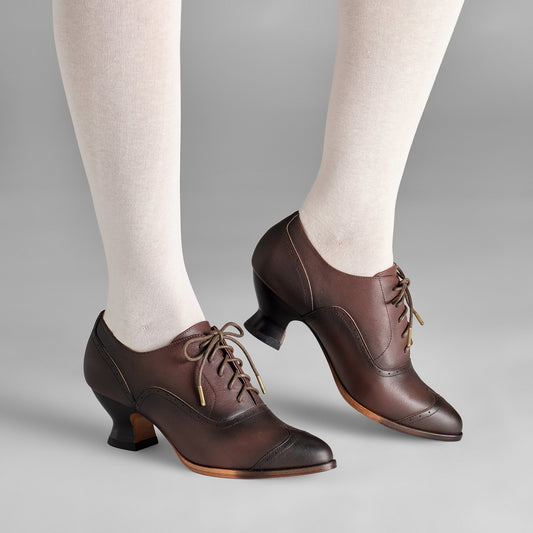 Londoner Women's Edwardian Oxfords (Brown)