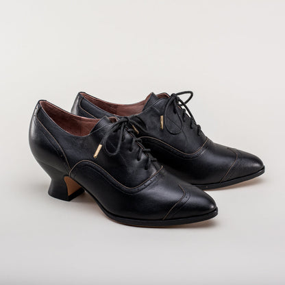 Londoner Edwardian Oxfords (Black)