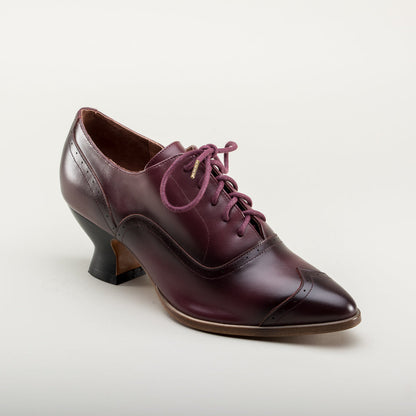 Londoner Edwardian Oxfords (Cherry)