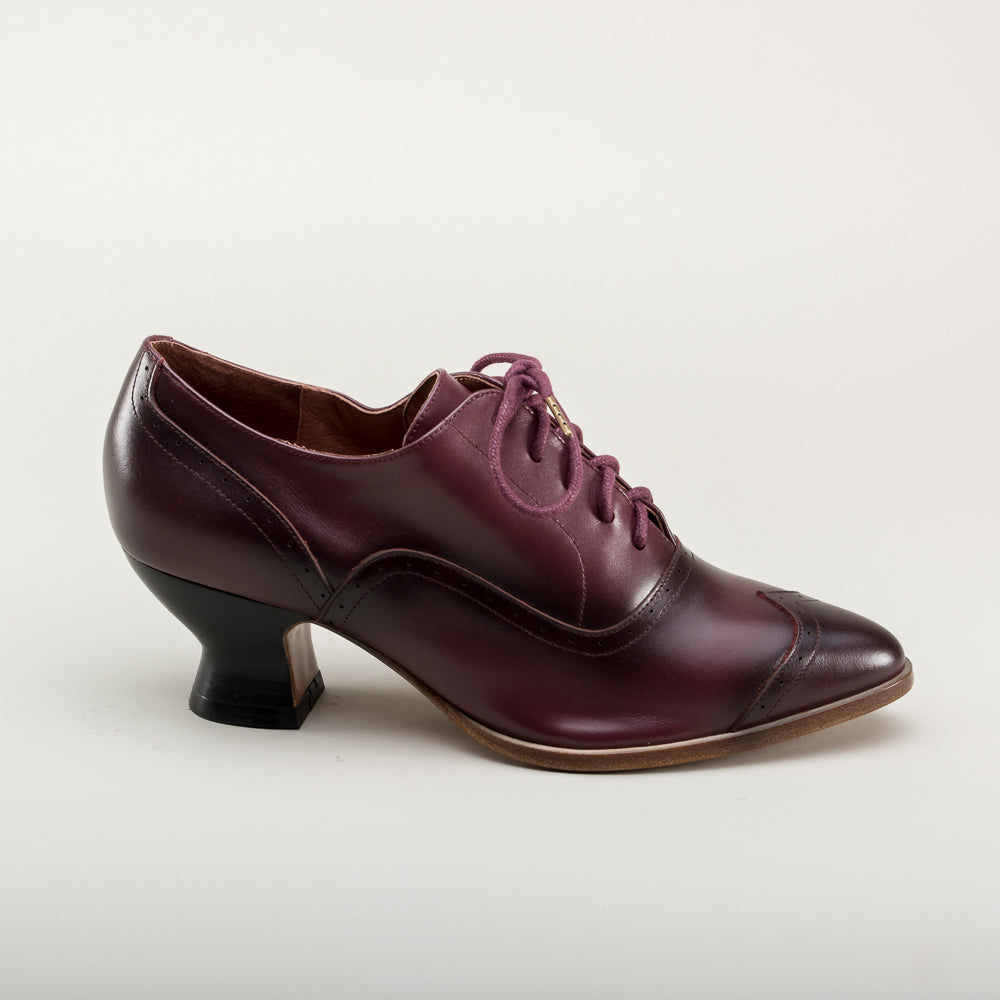 Londoner Edwardian Oxfords (Cherry)