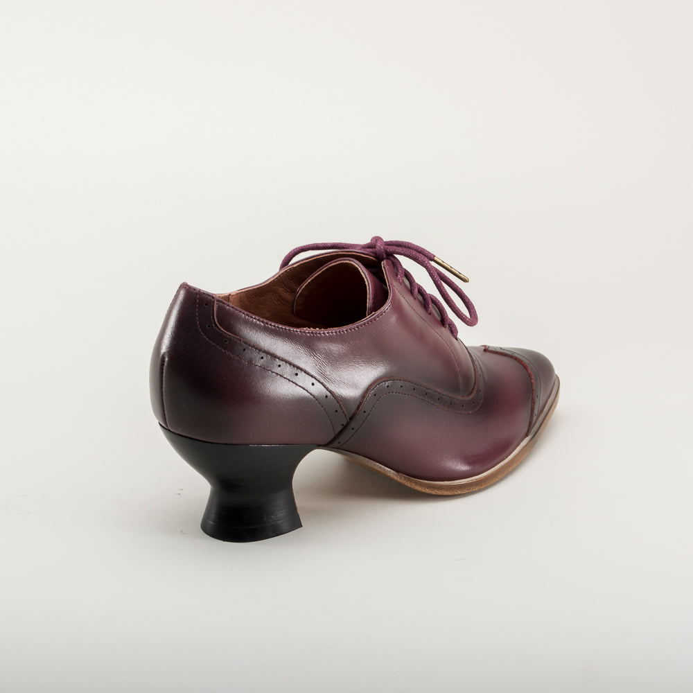 Londoner Edwardian Oxfords (Cherry)