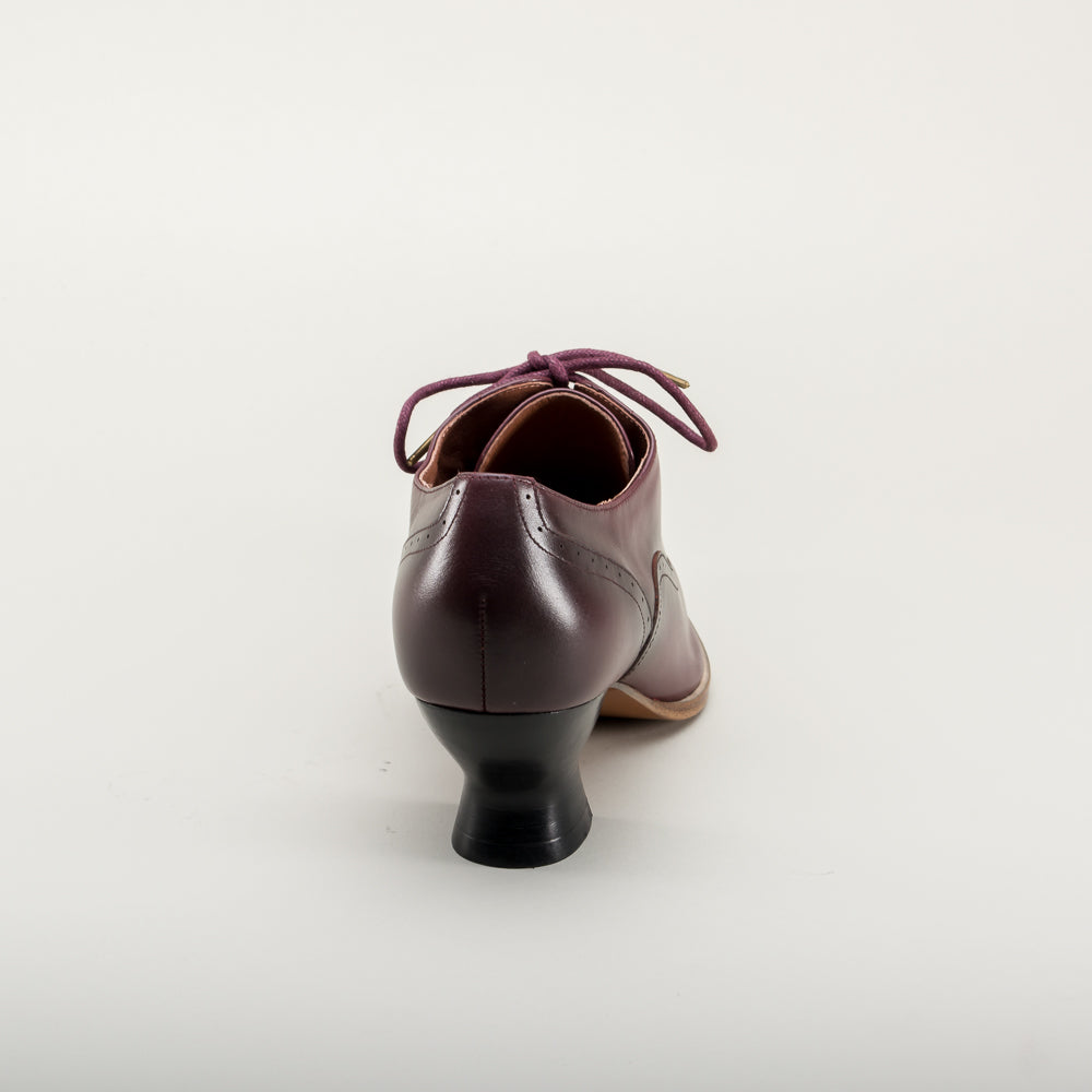Londoner Edwardian Oxfords (Cherry)