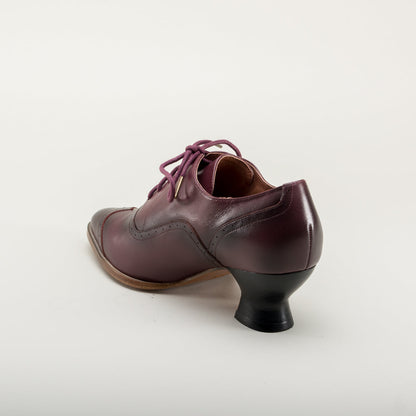 Londoner Edwardian Oxfords (Cherry)