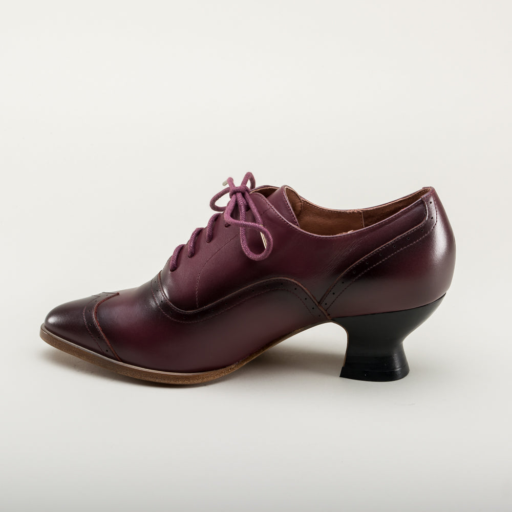 Londoner Edwardian Oxfords (Cherry)