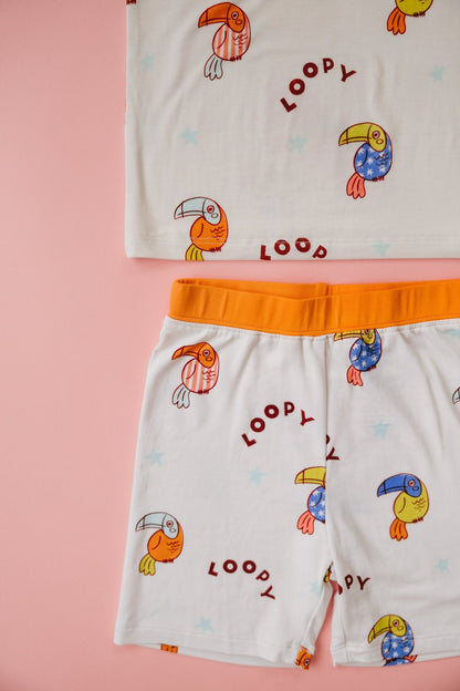 Loopy Two Piece Short Set