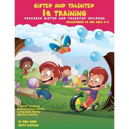 Gifted and Talented: IQ Training: Brainstorm: IQ Training test workbook for ages 3-6 - Paperback
