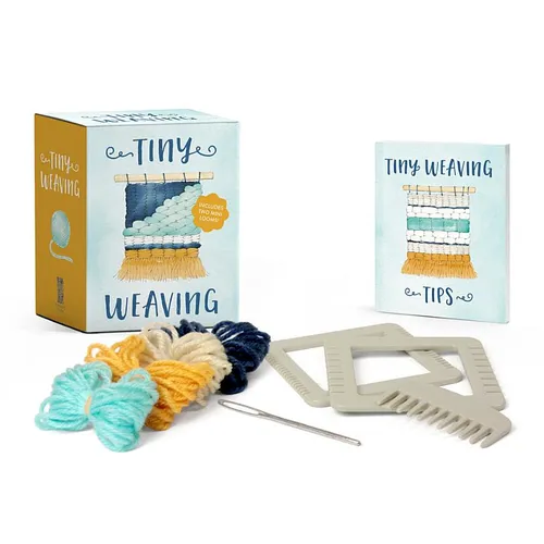 Tiny Weaving: Includes Two Mini Looms! - Paperback