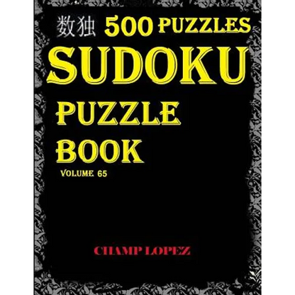 ***sudoku: 500 Sudoku Puzzles(Easy, Medium, Hard, VeryHard)(SudokuPuzzleBook)Vol.65* - Paperback