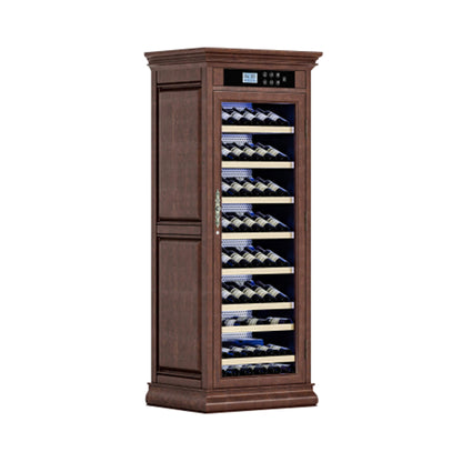 Nuvia 102-Bottle 10.6 Cu.Ft Wine Cooler Cabinet With LED Lighting And Temperature Control (SAK69027)