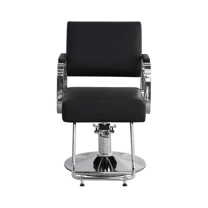 Luxury Height-Adjustable Barber Chair With 360-Degree Swivel (SAK64103)