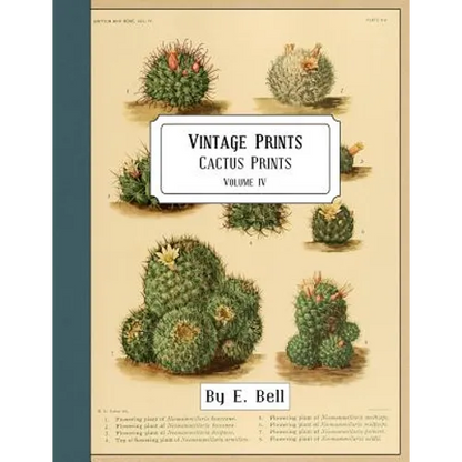 Vintage Prints: Cactus Prints - Paperback