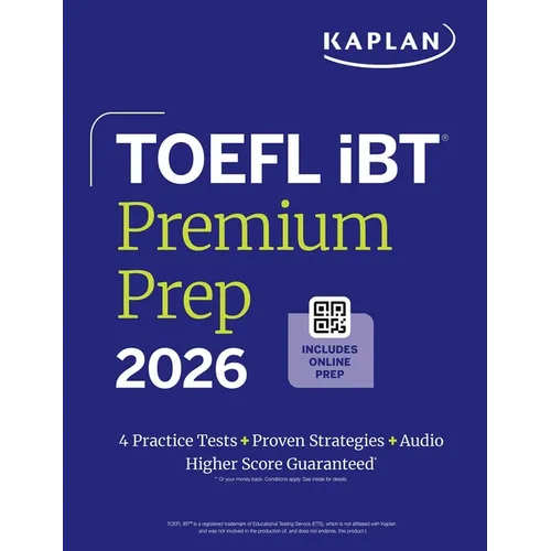 TOEFL IBT Premium Plus 2026 - Paperback