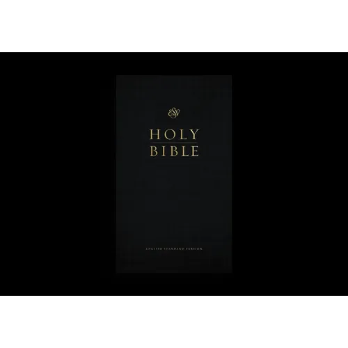 ESV Church Bible, Large Print, Red Letter (Hardcover, Black) - Hardcover