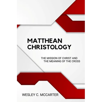 Matthean Christology - Paperback