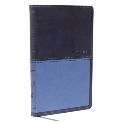 Kjv, Value Thinline Bible, Leathersoft, Blue, Red Letter Edition, Comfort Print - Imitation Leather