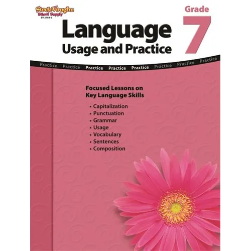Language: Usage and Practice Reproducible Grade 7 - Paperback