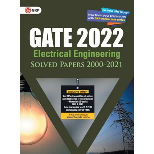 GATE 2022 Electrical Engineering - Solved Papers (2000-2021) - Paperback