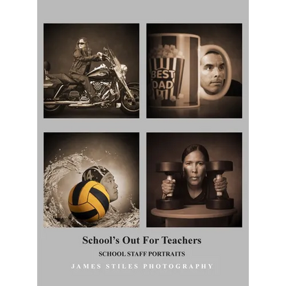 School's Out For Teachers: School Staff Portraits - Hardcover