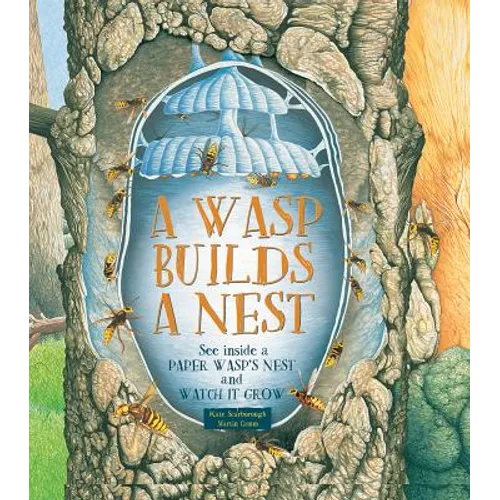 A Wasp Builds a Nest: See Inside a Paper Wasp's Nest and Watch It Grow - Hardcover