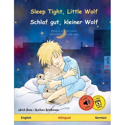 Sleep Tight, Little Wolf - Schlaf gut, kleiner Wolf (English - German) - Paperback