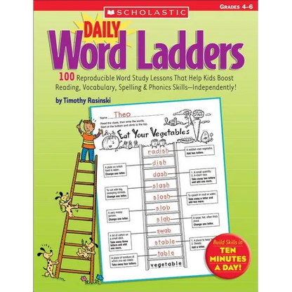 Daily Word Ladders: Grades 4-6 - Paperback