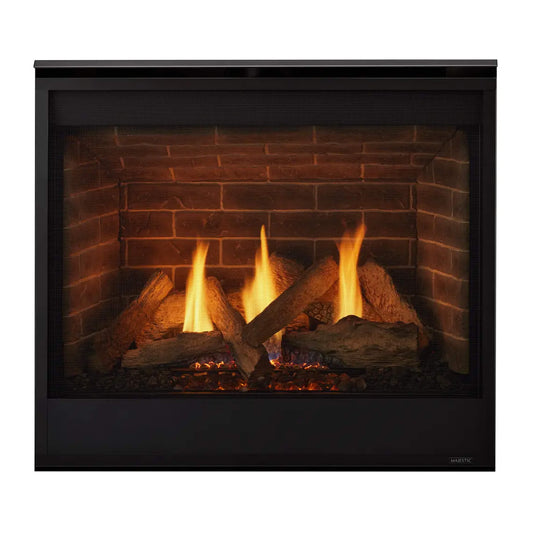Majestic Quartz 42-Inch Direct Vent Natural Gas Fireplace [QUARTZ42IFTN] (SAK16572)