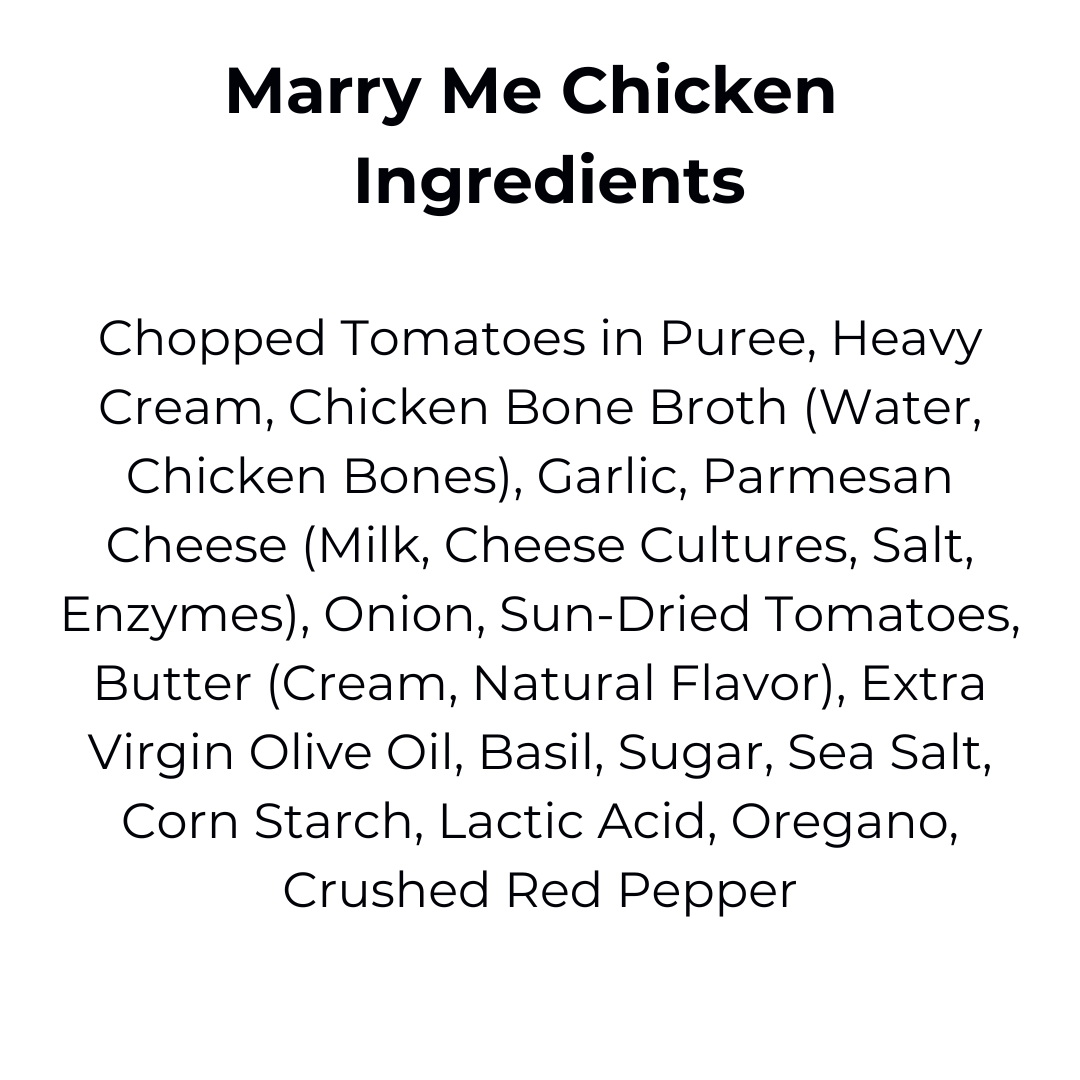 Marry Me Chicken™ Gourmet Sauce