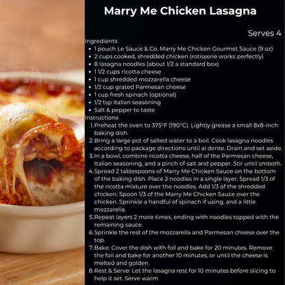 Marry Me Chicken™ Gourmet Sauce