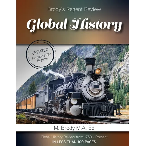 Brody's Regent Review: Global History: Global History - Paperback