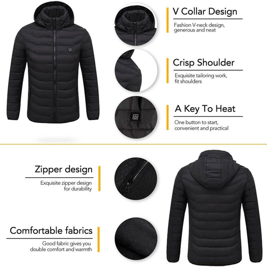 Men's Waterproof Heated Jacket