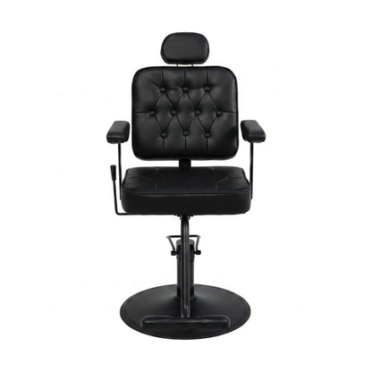 Modern Vintage Hydraulic PU Leather Reclining Barber Chair (SAK59102)