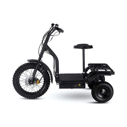 MotoTec 48V 1200W Electric Trike Three Wheel Scooter (SAK70549)