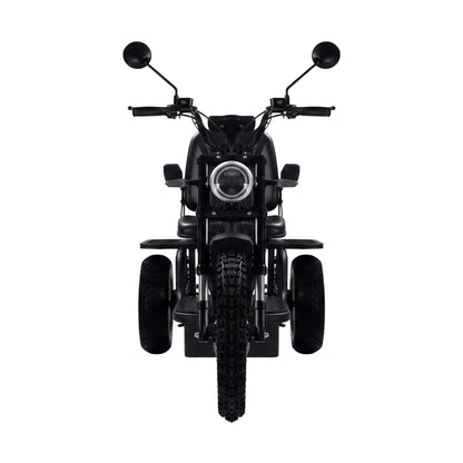 MotoTec 60V 1800W Black Three-Wheel Electric Scooter (SAK86025)