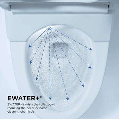 [MS8341CUMFG#01] TOTO Neorest RS Dual Flush Elongated Chair Height Toilet With Integrated Smart Bidet Seat (SAK46531)
